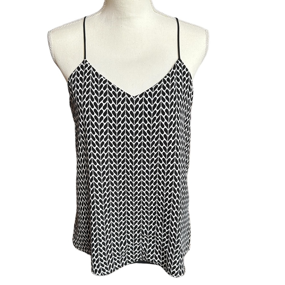 Express black-and-white camisole size small petite
